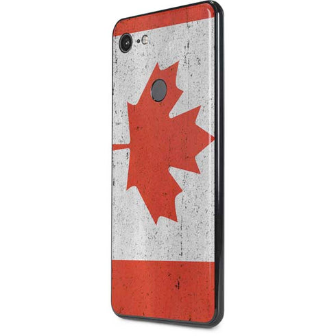 Canada Flag Distressed Google Pixel 3 XL Skin